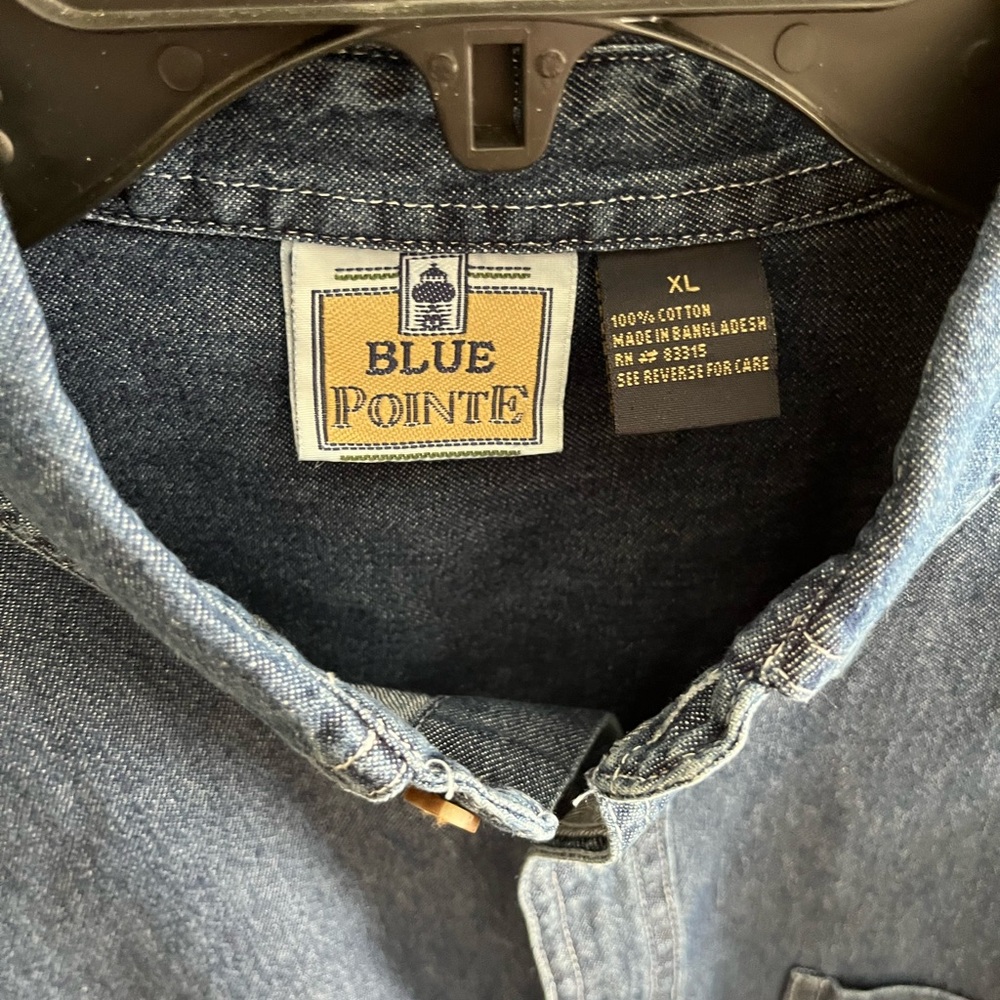Blue Pointe Denim Shirt